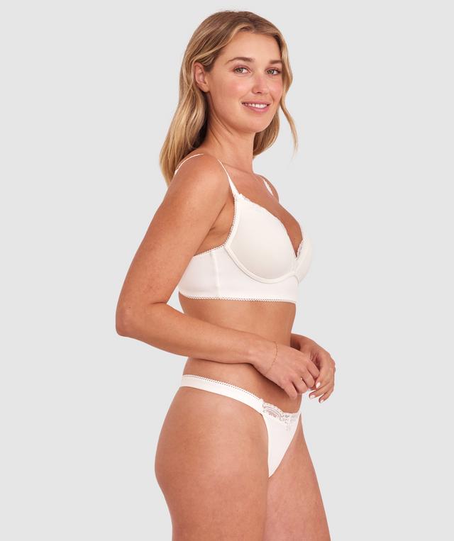 Freya High Leg G String - Ivory