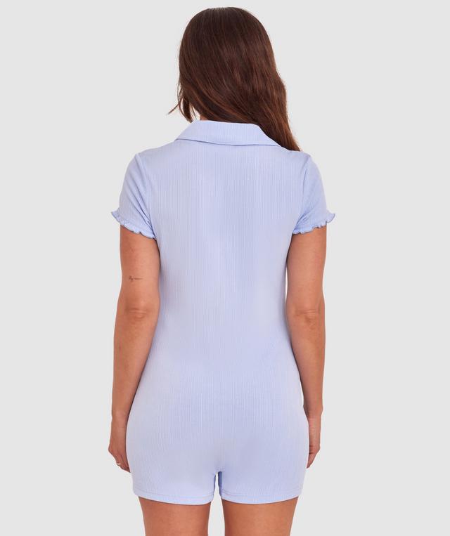 Freya Playsuit - Pale Blue