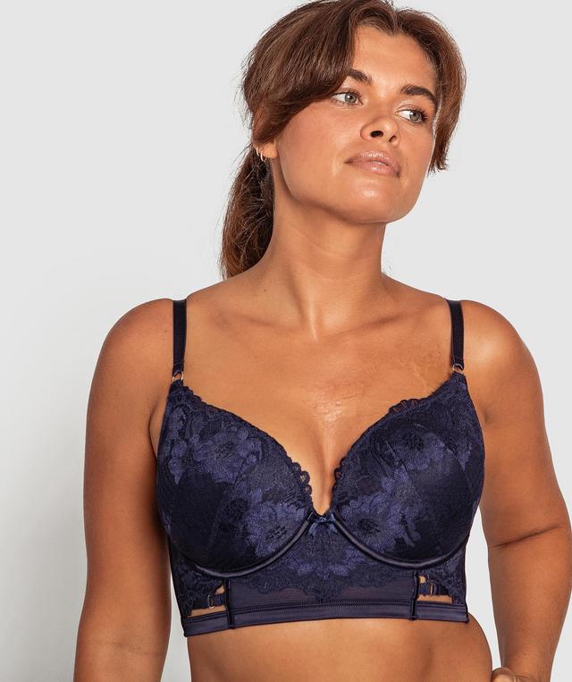 Gemma Contour Bra - Navy