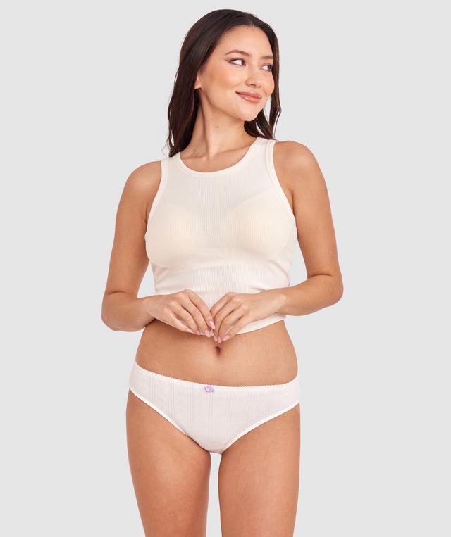 Georgia Bikini Brief - Ivory