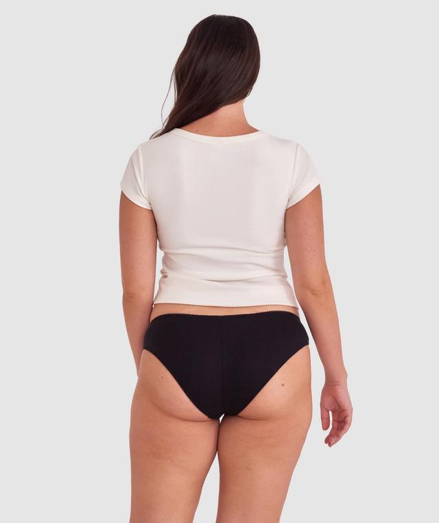 Georgia Brazilian Knicker - Black
