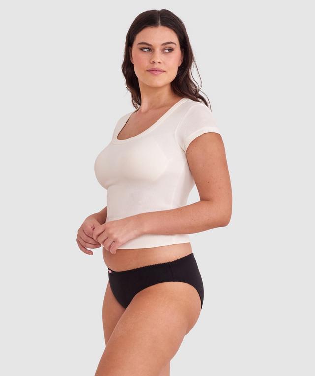 Georgia Brazilian Knicker - Black