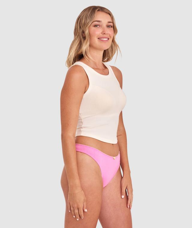 Georgie G String - Pink/Yellow