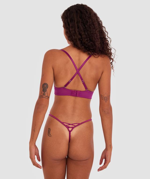 Gigi String - Dark Red