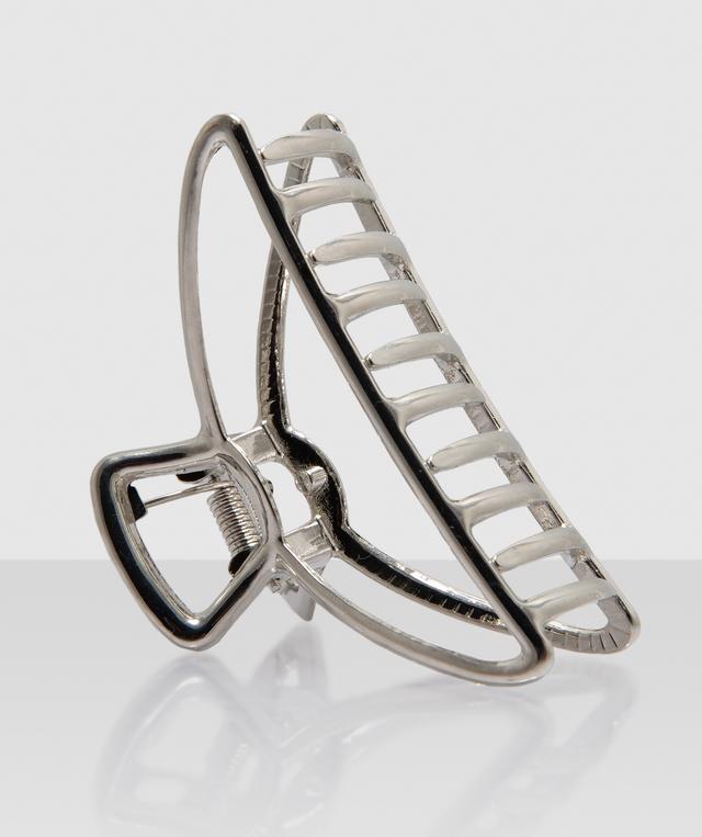 Hair Clip - Silver