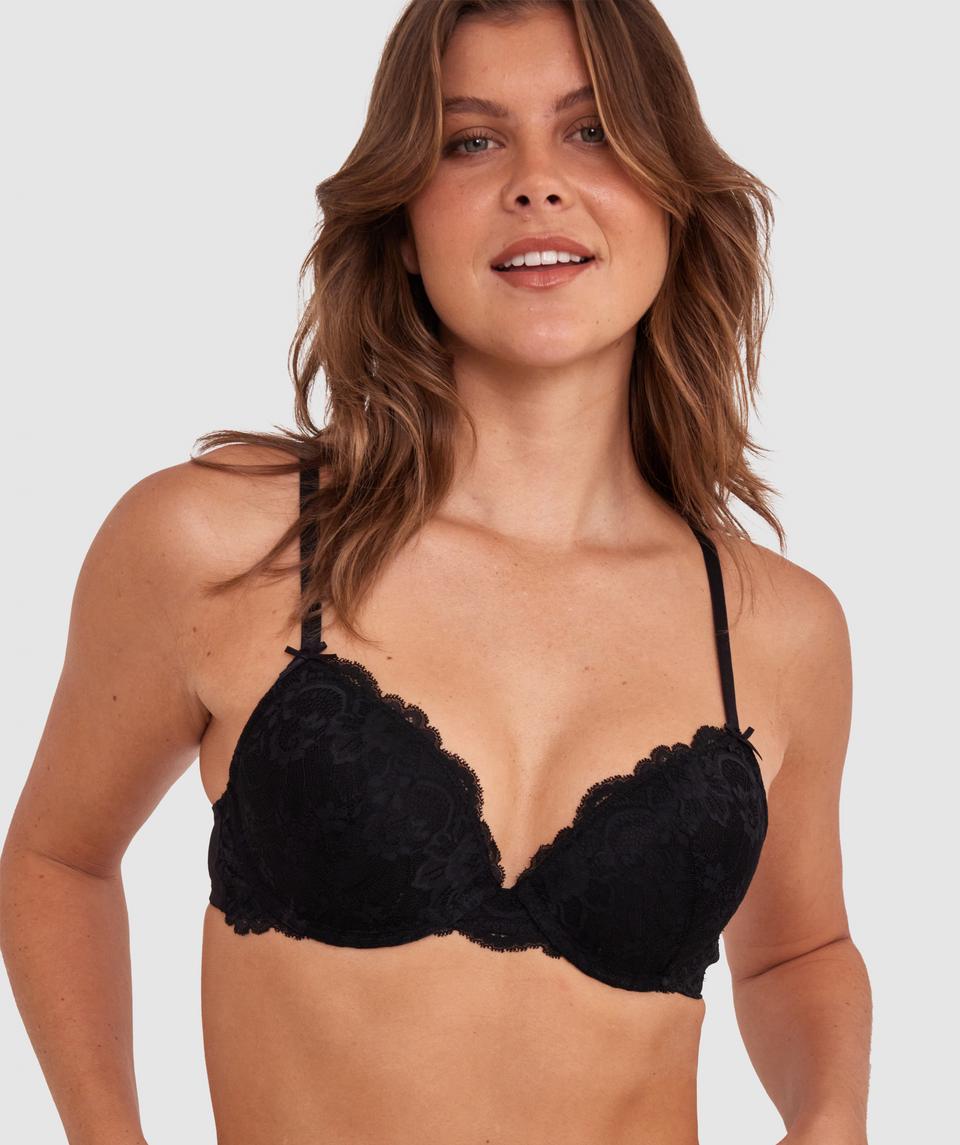 Hallie Contour Bra - Black