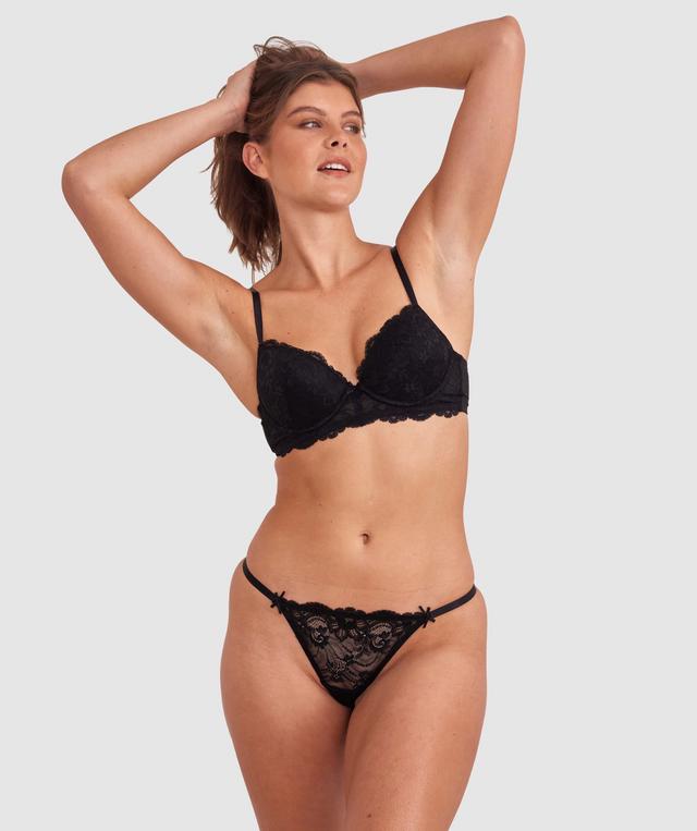 Hallie Mini V - Black