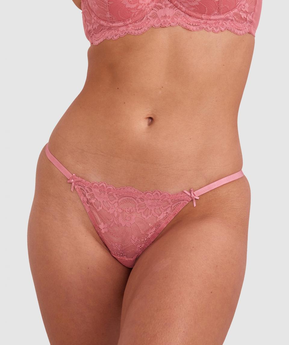 Hallie Mini V - Rose