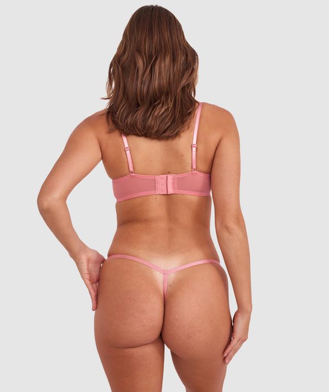 Hallie Mini V - Rose