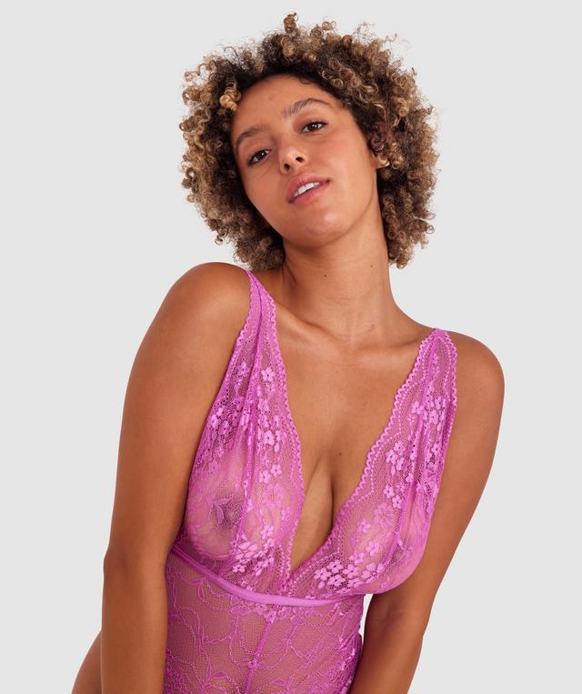 Hattie Bodysuit - Purple
