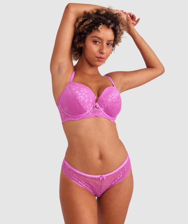 Hattie Brazilian Knicker - Purple