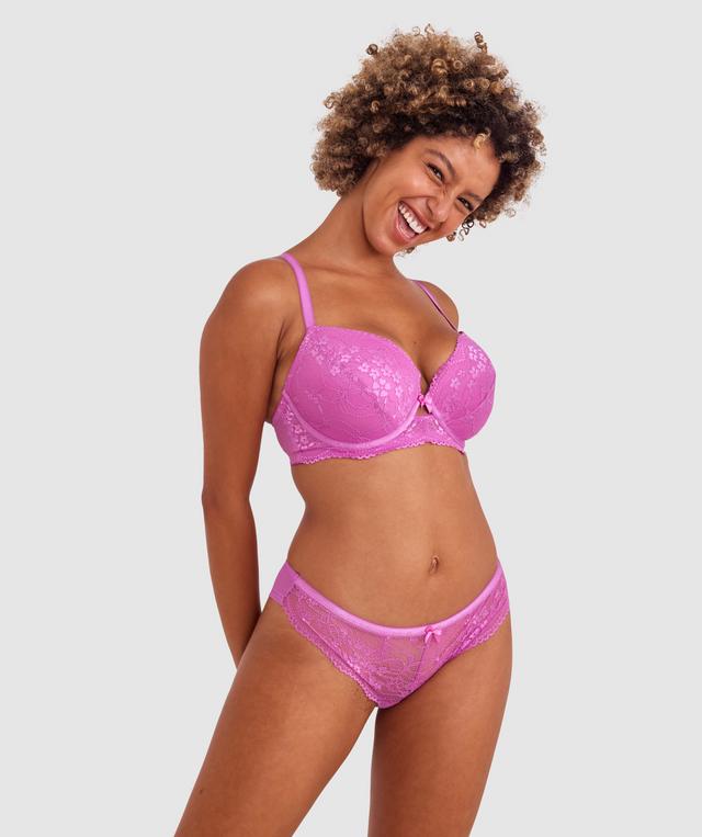 Hattie Brazilian Knicker - Purple