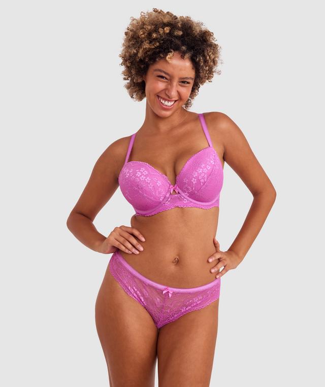 Hattie Brazilian Knicker - Purple