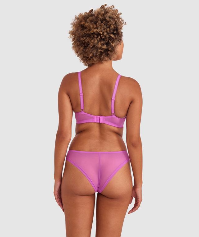Hattie Brazilian Knicker - Purple