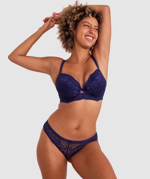 Hattie Contour Bra - Navy