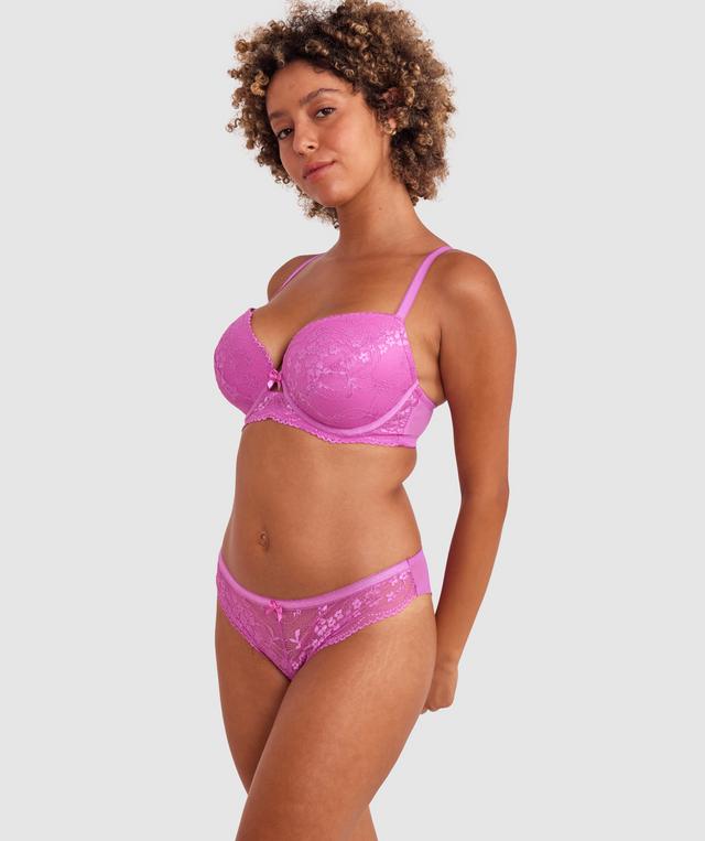 Hattie Contour Bra - Purple