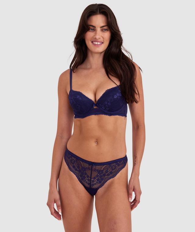 Hattie G String - Navy