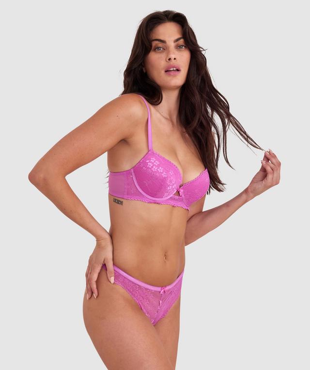 Hattie G String - Purple