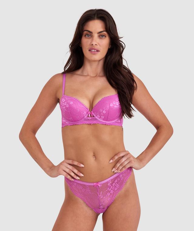Hattie G String - Purple