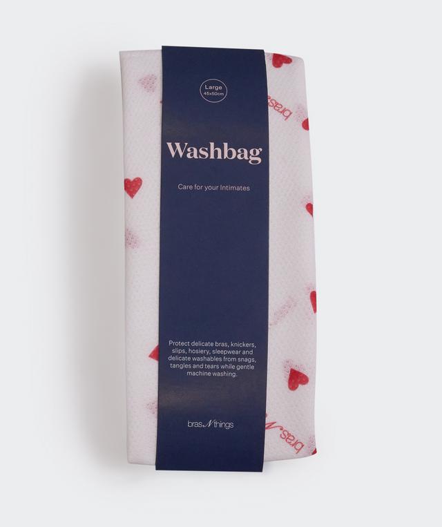 Hearts Large Washbag - Print