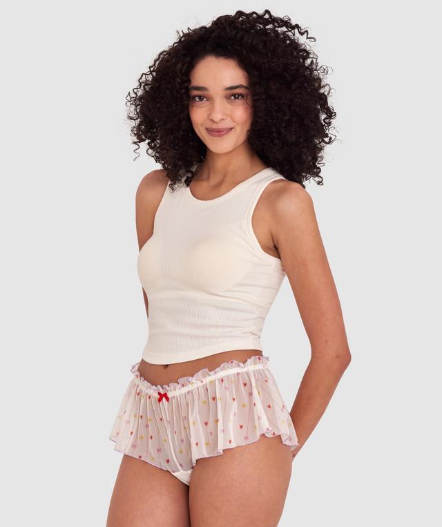 Holly French Knicker - Ivory