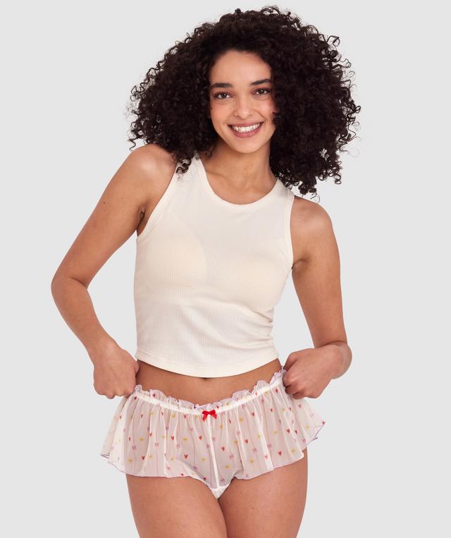 Holly French Knicker - Ivory