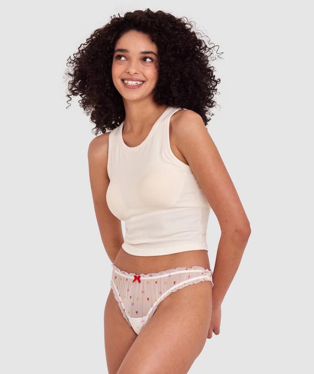 Holly G String - Ivory