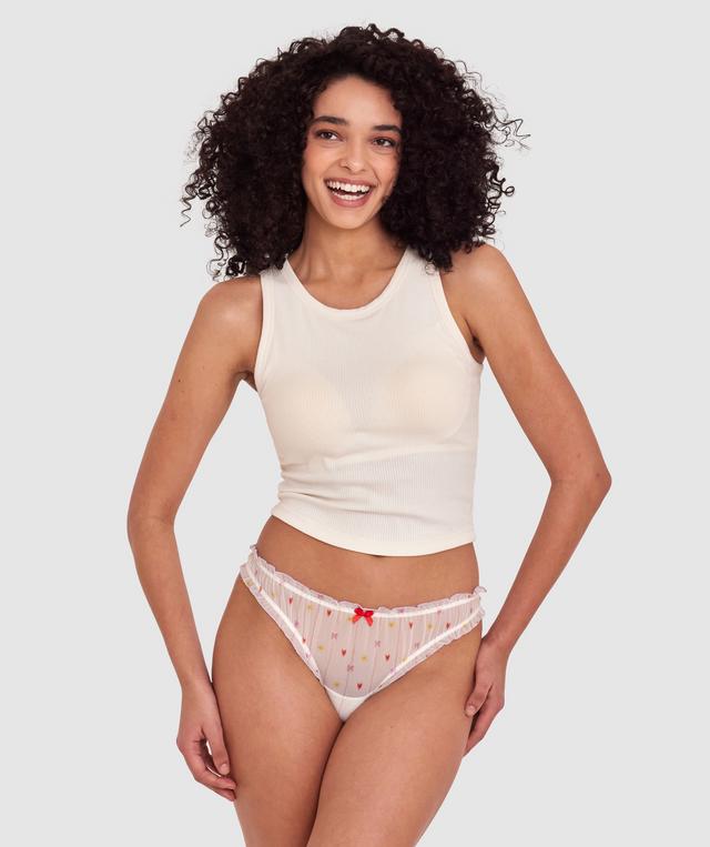 Holly G String - Ivory