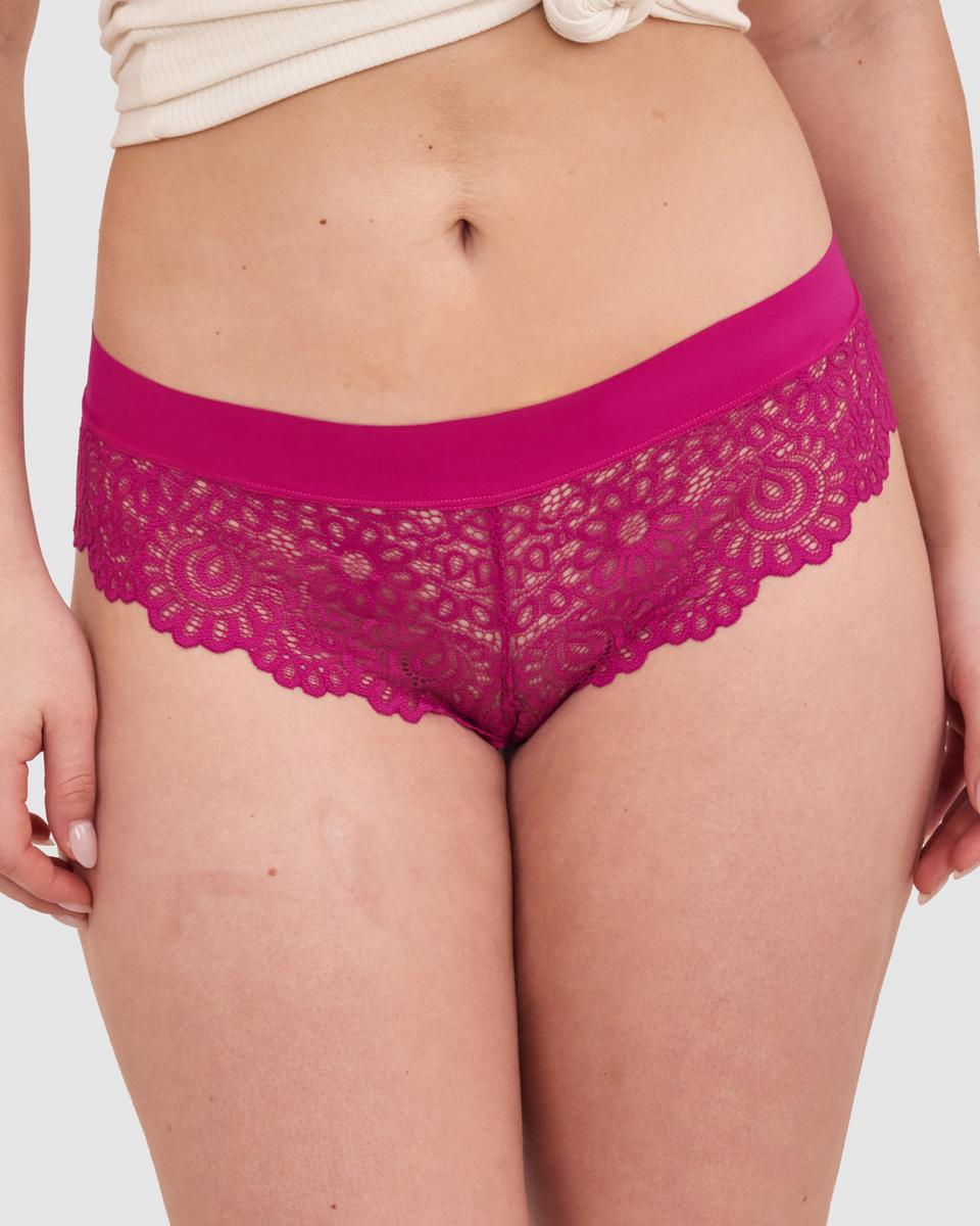 Audrey Brazilian Knicker - Magenta