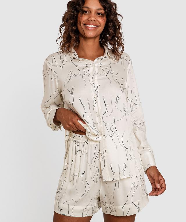 In The Nude Short - Print