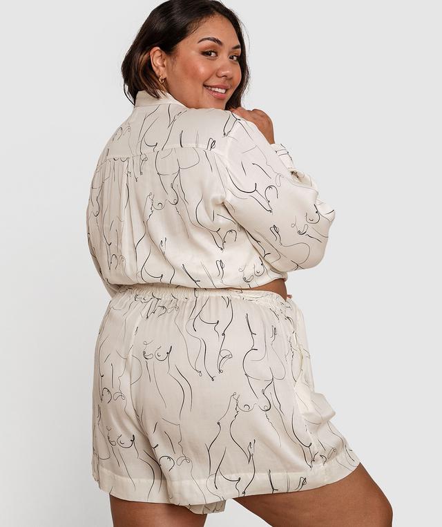 In The Nude Short - Print