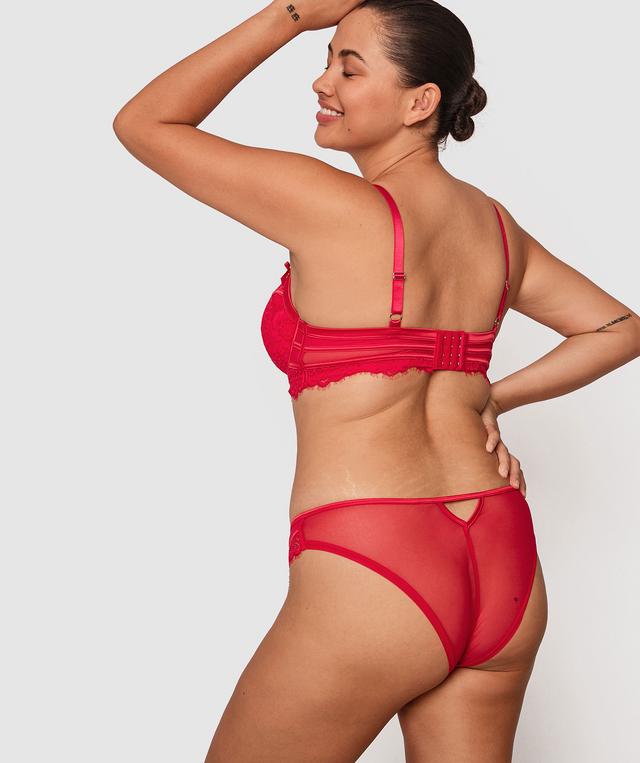 Indulge Brazilian Knicker - Red