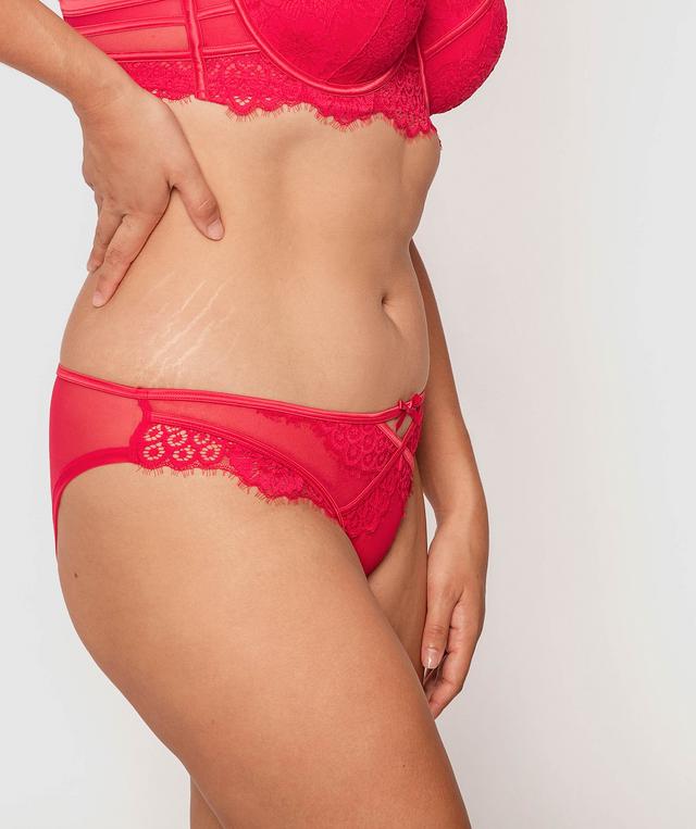 Indulge Brazilian Knicker - Red