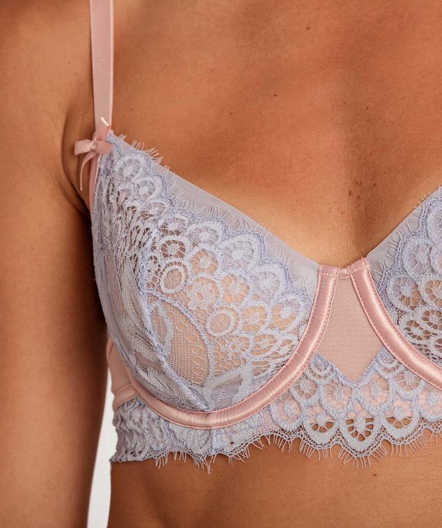 Indulge Underwire Bra - Pale Blue