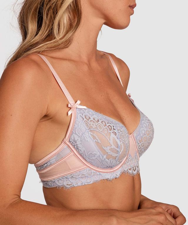 Indulge Underwire Bra - Pale Blue