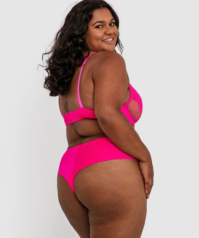 Inez High Waist V String - Pink