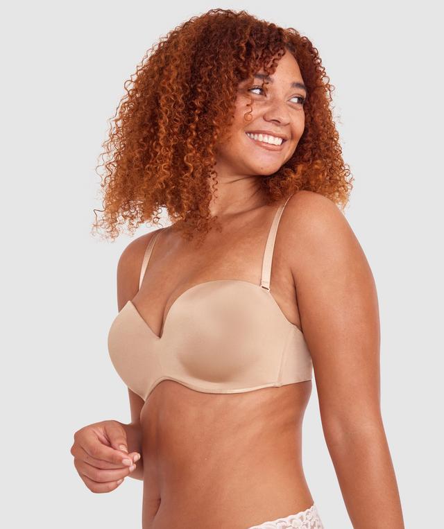 Inner Essence Full Cup Strapless Bra - Nude 2