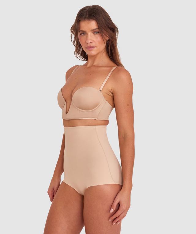 Inner Essence Strapless Plunge Bra - Nude 2