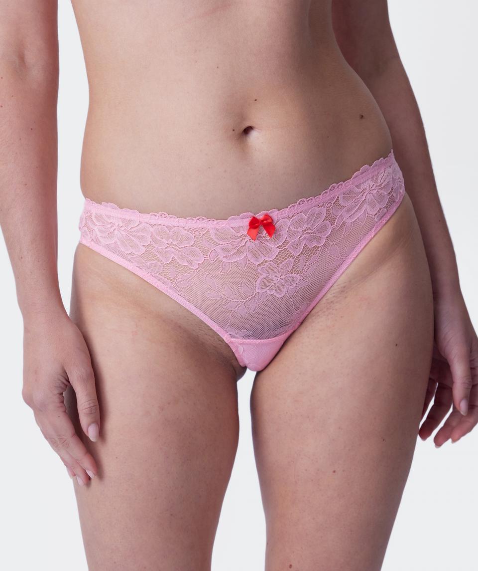Isla Brazilian Knicker - Light Pink