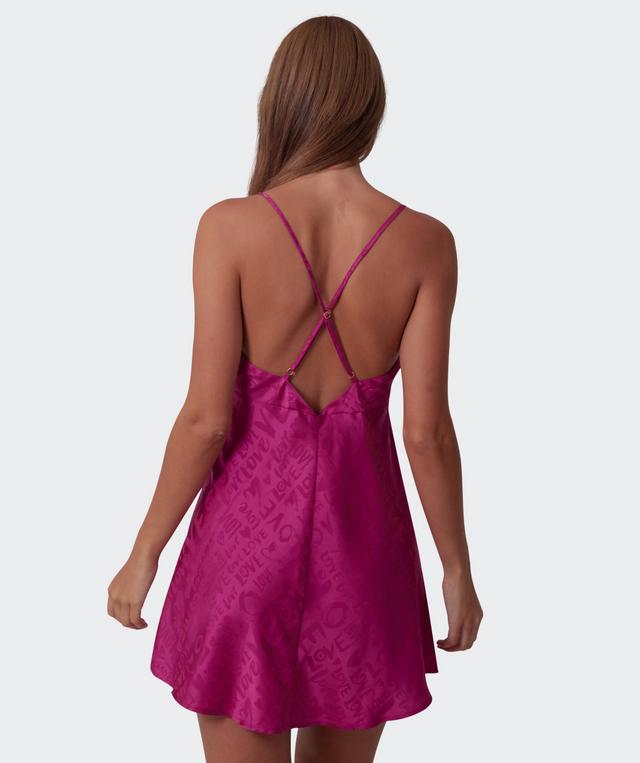 Jacqui Short Slip - Magenta