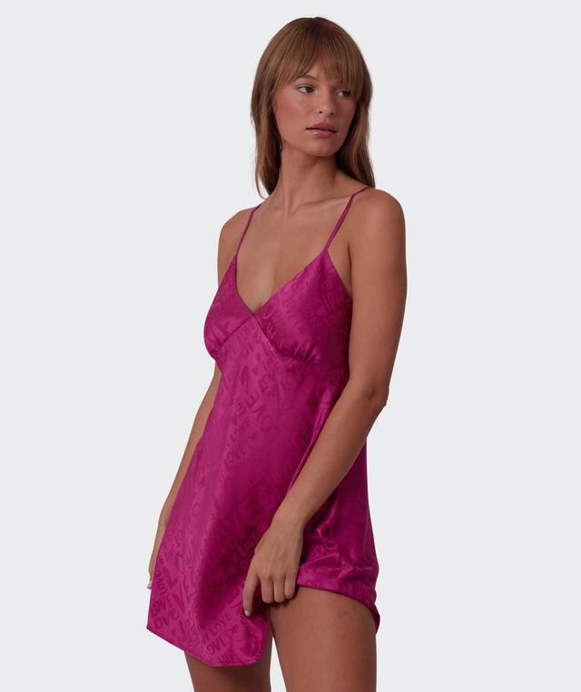 Jacqui Short Slip - Magenta