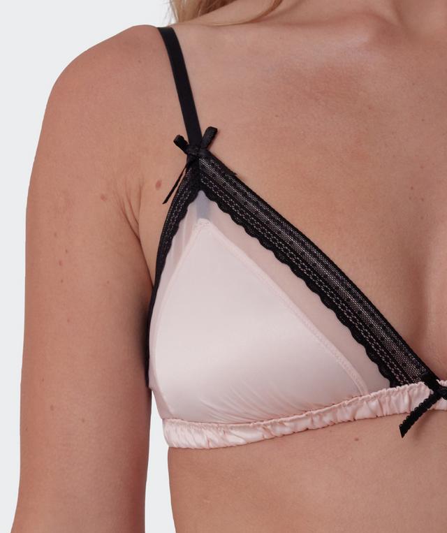 Jadey Bralette - Oatmeal Black