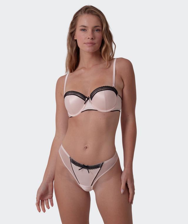 Jadey G String - Oatmeal