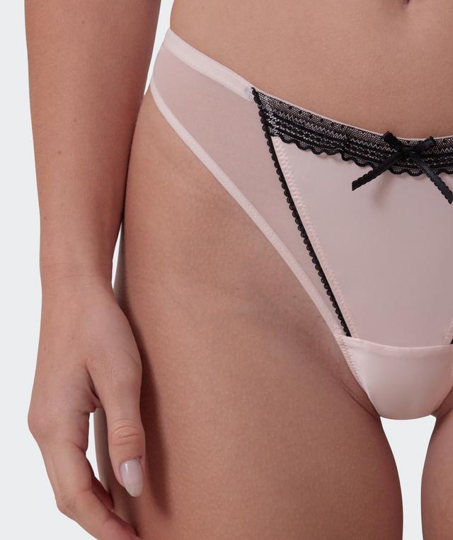Jadey G String - Oatmeal