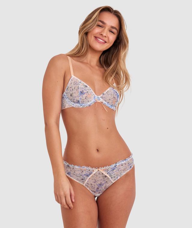 Jessica Brazilian Knicker - Print Floral
