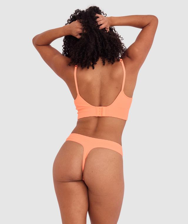 Jessie Push Up Wirefree - Orange
