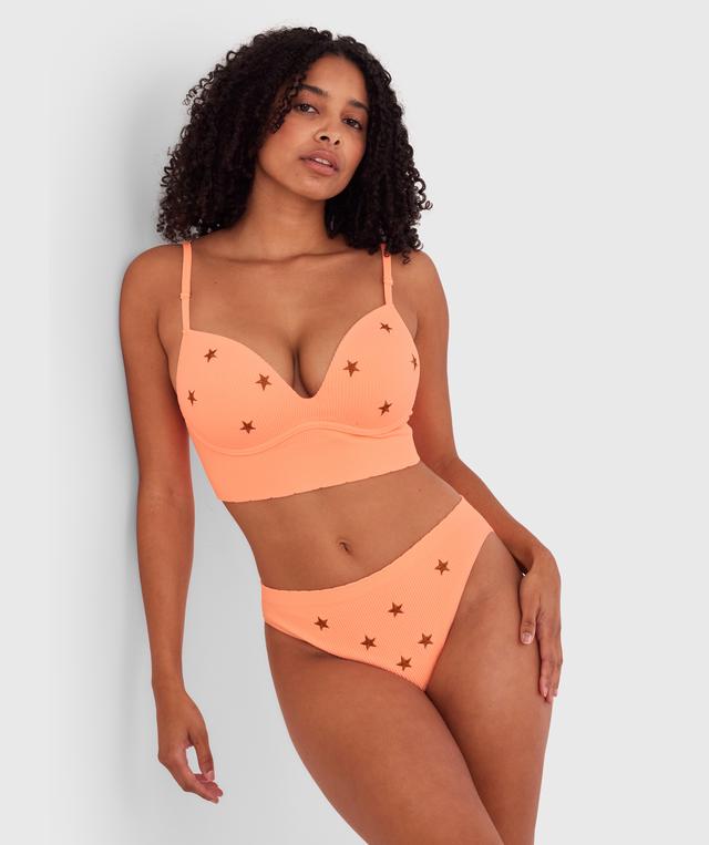 Jessie Push Up Wirefree - Orange