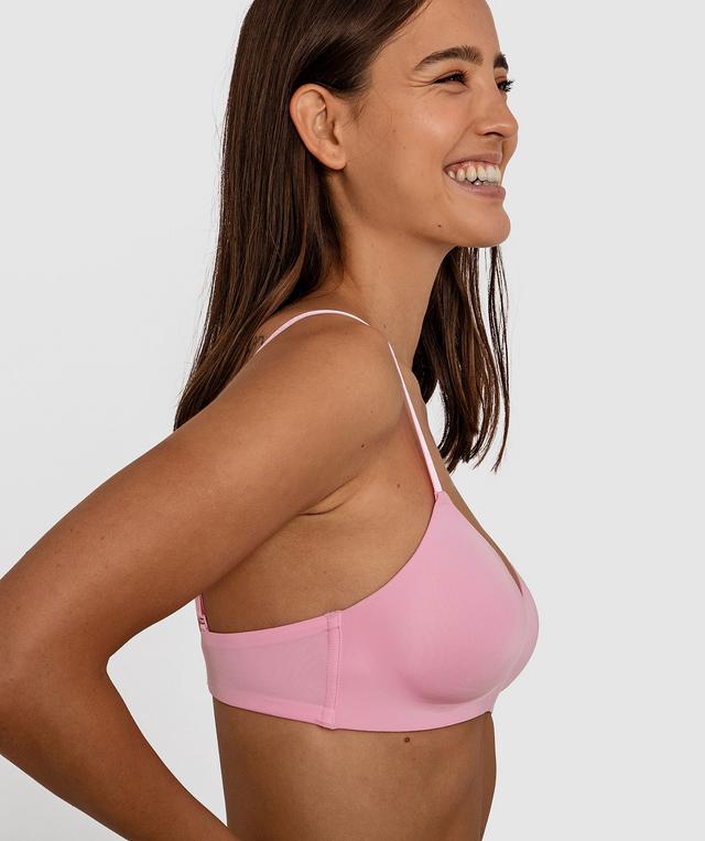 Jewel Wirefree Contour Bra - Light Pink