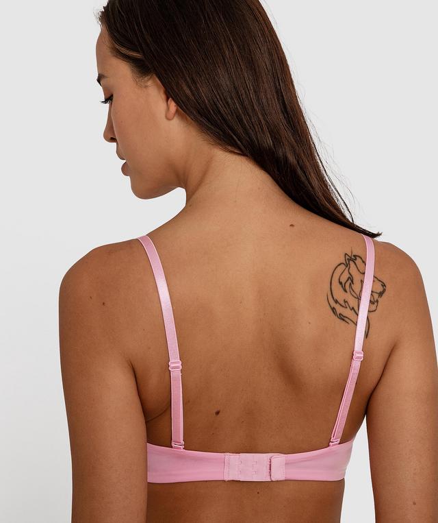 Jewel Wirefree Contour Bra - Light Pink