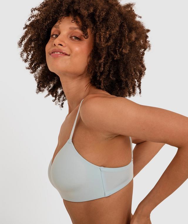 Jewel Contour Wirefree Bra - Light Blue
